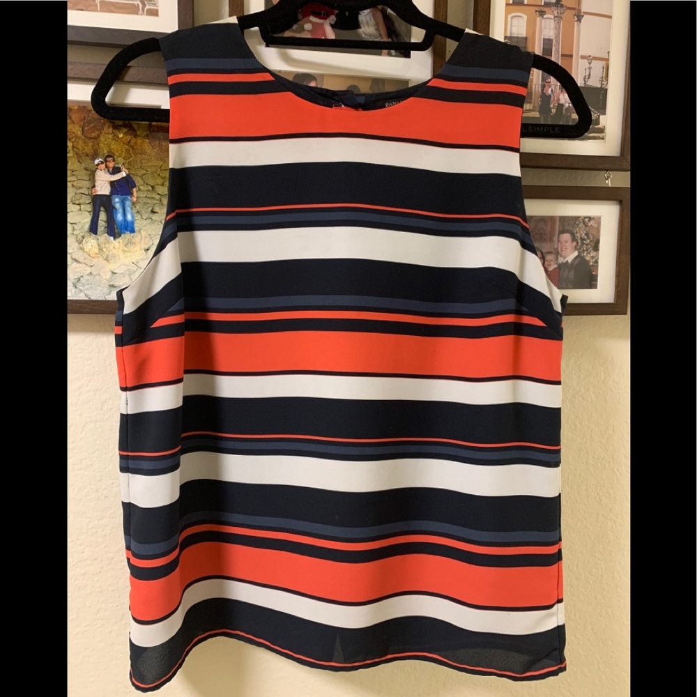 Cute banana republic striped shirt/blouse